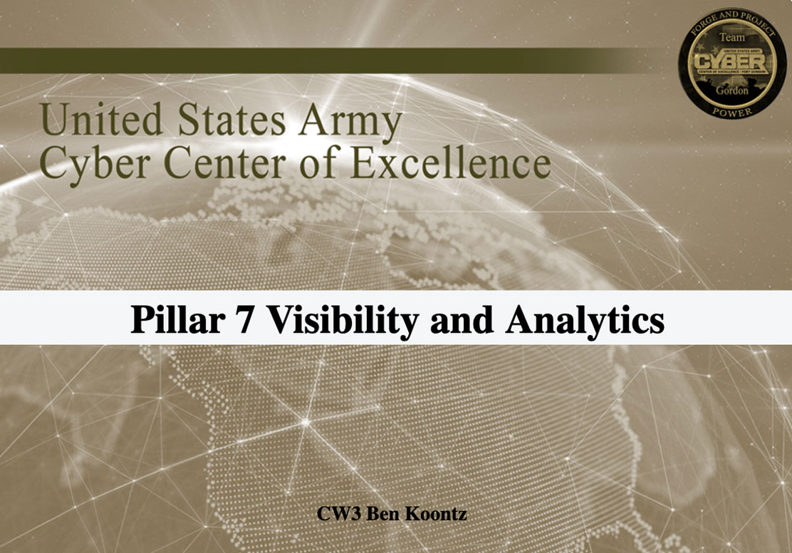 Pillar 7 Visibility and Analytics