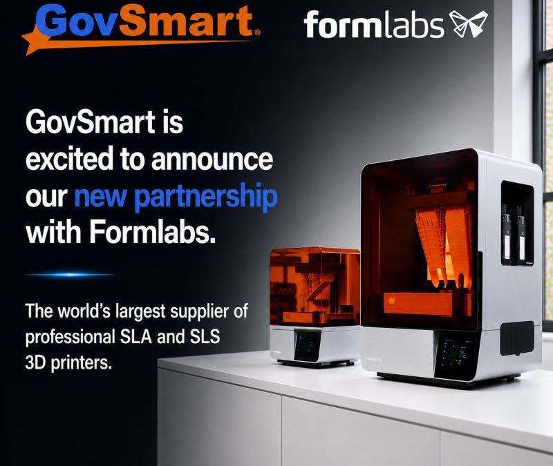 GovSmart Becomes an Authorized Formlabs Partner